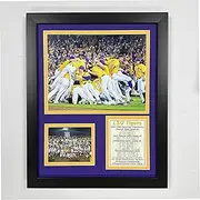 LSU Tigers Baseball | 2023 MCWS National Champions | Framed Photo Collage | 2 Sizes and Styles | (12" x 15")