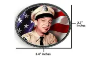 Barney Fife The Andy Griffith Show Belt Buckle Pewter Metal Limited Edition