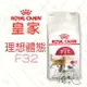 法國 皇家ROYAL CANIN 成貓 理想體態(F32) 2kg /4kg