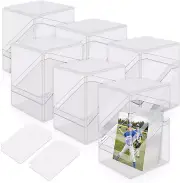Mlikero Card Deck Cases, 6 Pack Acrylic Commander Deck Box Holding 100+