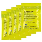 5 x Fermentis S-33 S33 Safale Dry Ale Beer Yeast 11.5g Home Brew Sachet FP