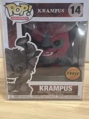 Funko Pop Krampus 14 Red CHASE Retired / Vaulted - With Protector