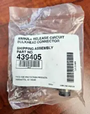 Ansul Release Circuit Bulkhead Connector 439405 *BRAND NEW IN PACKAGE*