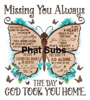Sublimation Print Took You Home Ready To Press Heat Transfer