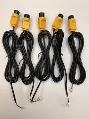 Lot of 50 Nintendo 64 N64 Controller Cord Replacement Part - Yellow