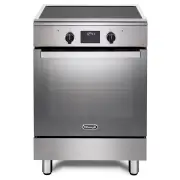 De'Longhi 60cm Freestanding Induction Cooker - Stainless Steel DMX64INLTC2