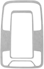 ATATNK Reading Lamp Light Frame Panel Trim Compatible for Audi A3 8Y S3 2021-2025 Made of Alcantara Car Interior Sticker Decor Tuning Accessories(4978 Grey)