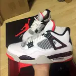 AIR JORDAN 4 HOT LAVA 熱熔岩 紅白 籃球鞋 情侶鞋 308497-116