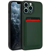 ZUSLAB iPhone 11 Pro Case, Magnetic Detachable Card Holder Wallet Shockproof Heavy Duty Protective Cover for Apple (2019) - Green