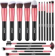 Makeup Brushes Makeup Brush Set - 16 Pcs BESTOPE PRO Premium Synthetic Foundation Concealers Eye Shadows Make Up Brush,Eyeliner Brushes(RoseGold)