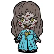 The Exorcist Regan Chibi Enamel Pins Jewelry Clothes Backpack Accessories Gift