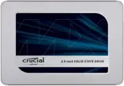 Crucial MX500 1TB 3D NAND SATA 2.5 Inch Internal SSD, up to 560MB/s Blue/Gray