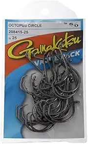 Gamakatsu Octopus Circle Hook 5/0 Value Pack Qty 25