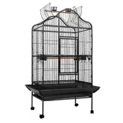 Bird Cage Pet Aviary Travel Stand Budgie Parrot Toys Large - 168cm