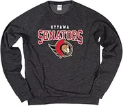 Blue 84 NHL Officially Licensed Tri-Blend Crewneck Sweatshirt High Sticking