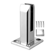 10pcs Glass Fixing Holder Stainless Steel Clamp for Punch-Free Installation