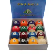 All Table Sports AAA Grade 8 Ball Kelly Pool Billiard Ball Set - 16 Balls