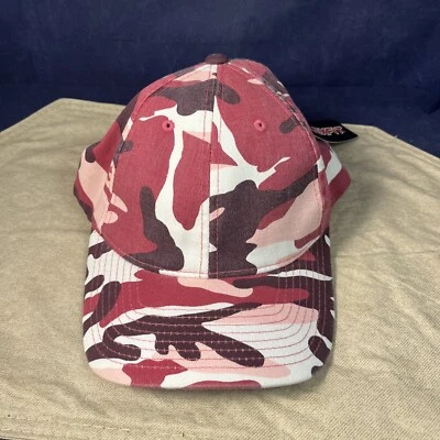 Flexfit Pink Camo Cotton Camouflage Cap ~ L/XLX