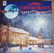 Christmas Vacation Thomas Kinkade 300 Piece Puzzle New