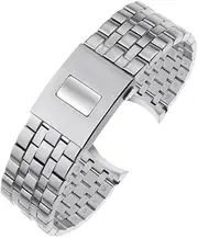 [EKSIL] For IWC Pilot Bracelet Mark 17 18 Little Prince IW377717 Watch Band 20mm 21mm Stainless Steel Watch Strap