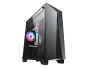 GAMEMAX Gamemax Nova N6 Black Steel / Tempered Glass ATX Mid Tower Gaming Comput