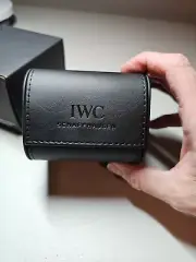 Authentic New IWC SCHAFFHAUSEN Watch OEM Black Travel Case IWA68258