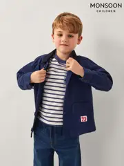 Monsoon Blue Collar Cord Jacket (F49106) | $81 - $95
