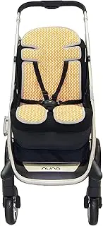 Babyhood Up in The Sky Stroller Liner, Orange/Lime