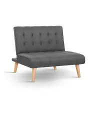 [Artiss] Sofa Lounge Recliner Chair Futon Couch Single 1 Seater