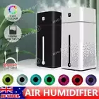 1L Ultrasonic Air Humidifier Mist Aroma Diffuser Oil Purifier LED Light USB New