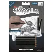 Royal & Langnickel(R) Sketching Made Easy Kit 5"X7"-Sea Turtles SKMIN-104