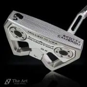 Scotty Cameron Phantom 9.5 M Silver & Black Sideface Skull Putter 34 in New