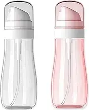 Taicols Small Spray Bottle with Fine Mist, 2 Pcs Skin Care Atomizer, Travel Spray Bottles for Hair and Face Refillable Travel Size Hair Spray Bottles for Essential Oils Perfume Liquid Cosmetics(100ml)