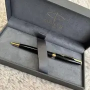 Parker Sonnet Rack Black Gt Ballpoint Pen