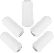 OATIPHO 5 Rolls Cotton Thread Dough Puller Tint Facial Thread Threading Hair Removal Eyebrow Scissors Toggle Portable Gel Facial Hair Remover Thread Product Pulls Hair Removal Wire White