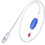 syphn Fish Tank Cleaner - Efficient Filtered Hand Vacuum syphn Pump | Easy Fish Tank Water Changer | Aquarium Siphon Gravel Cleaner Pump For Stress- Maintenance