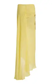 [Christopher Esber] Aluna Lace Draped Skirt