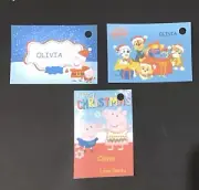 PERSONALISED Christmas Gift Tags / Kids Characters / Peppa/Paw Patrol