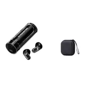 Wireless Bluetooth 5.3 Tws Mini Xkt13 Lipstick Design Noise Reduction Earphones with Earbuds & Rope