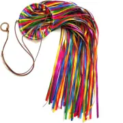 Satin Ribbon Windsock Streamer, Outdoor Decorations for Your Patio, Garden, 41"