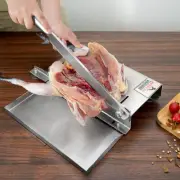 Manual Meat Slicer Bone Cutter Ribs Chopper Stainless Steel Knife Kitchen Tool