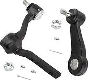 Qty(2) 4WD Steering Idler and Pitman Arm Set Fit for Chevy Blazer 1995-2005 | S10 1983-2004 | for GMC Jimmy 1994-2005 | S15 1983-1984 | Sonoma 94-04 | Hombre 98-00 | Bravada 96-01 | K6255 K6251