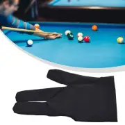 Billiards Three Finger Gloves Snooker Pool Spandex Left Right Handed Glove#