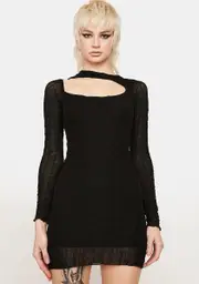 [Dolls Kill] Umbira Mesh Bodycon Dress