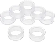 GRIRIW 8pcs finger cots matte handheld cosmetic finger cot comfortable protective ring pet major Silica pet thumb clip Accessories soft non-slip supplies hair