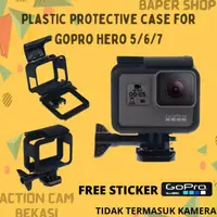 在飛比找蝦皮購物優惠-保護套側框塑料 Gopro Hero 5-6 7 Hero 