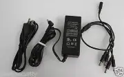 3A Power Supply CCTVCamera 4 Port 12V DC 1-4 Pigtail