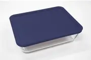 Pyrex Storage Rectangle with Blue Lid 1.5L