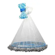 Frisbee Hand Casting Fishing Net Easy Throw Bait Net Swinging Tackle Gear