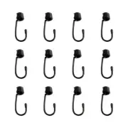 12 Pcs Hooks for Tensioner 7mm Marine Shock Cord Bungee Elastic Rope Hook